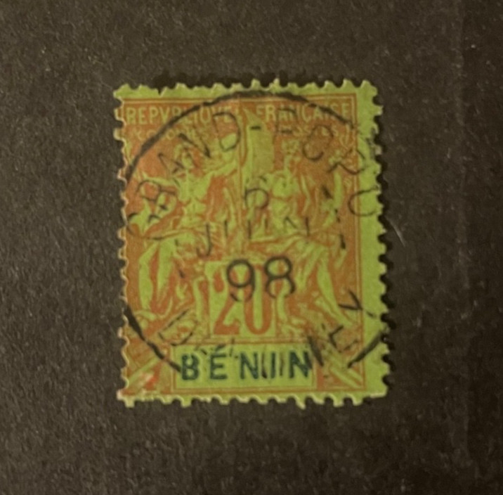 Stamps Benin Scott #39 used