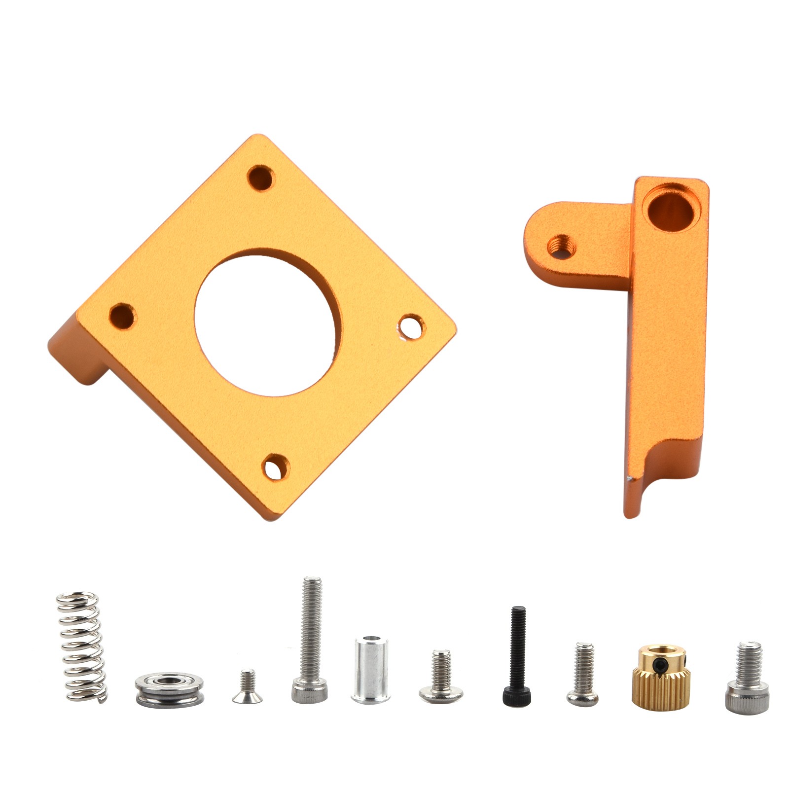 1 Set MK8 Extruder Block Right Hand For 1.75mm Filament 3D Printer Repair Parts