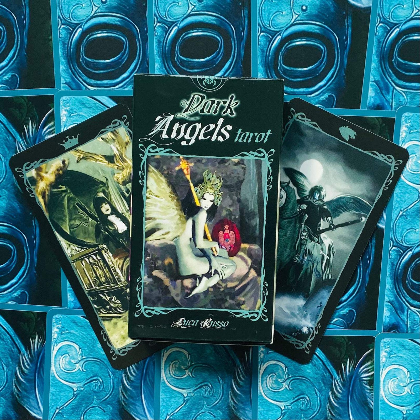 Tarot Of The Dark Angels Deck Cards Russo Esoteric Divination Lo Scarabeo NEW