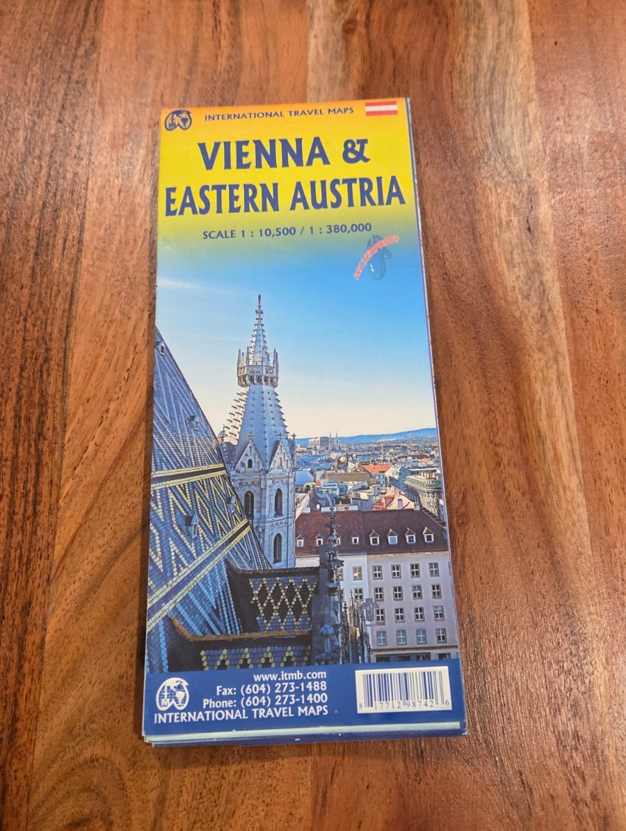 Vienna & Eastern Austria Travel Map Waterproof