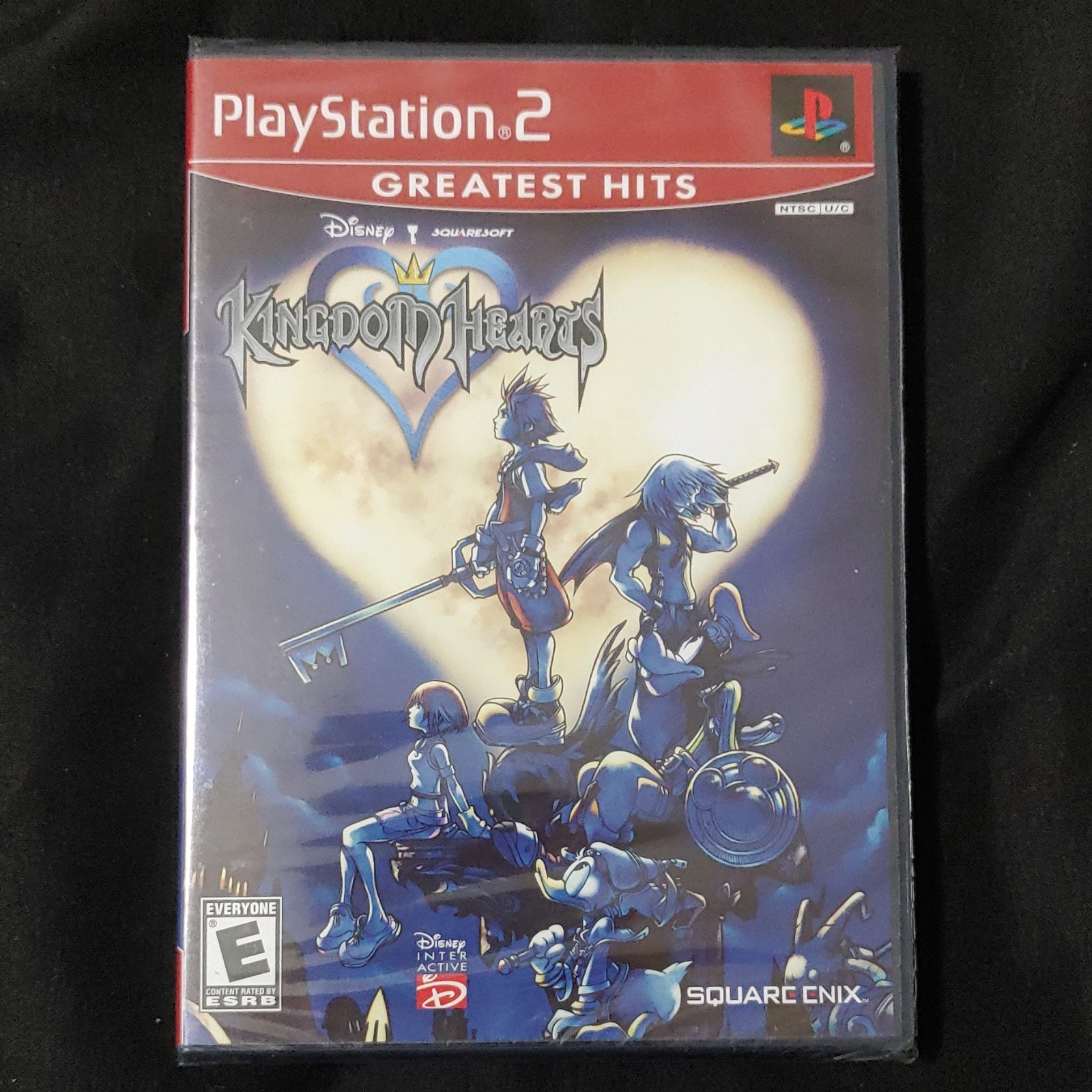 Square Enix Kingdom Hearts Original Game Case DVD Keep Case PlayStation 2