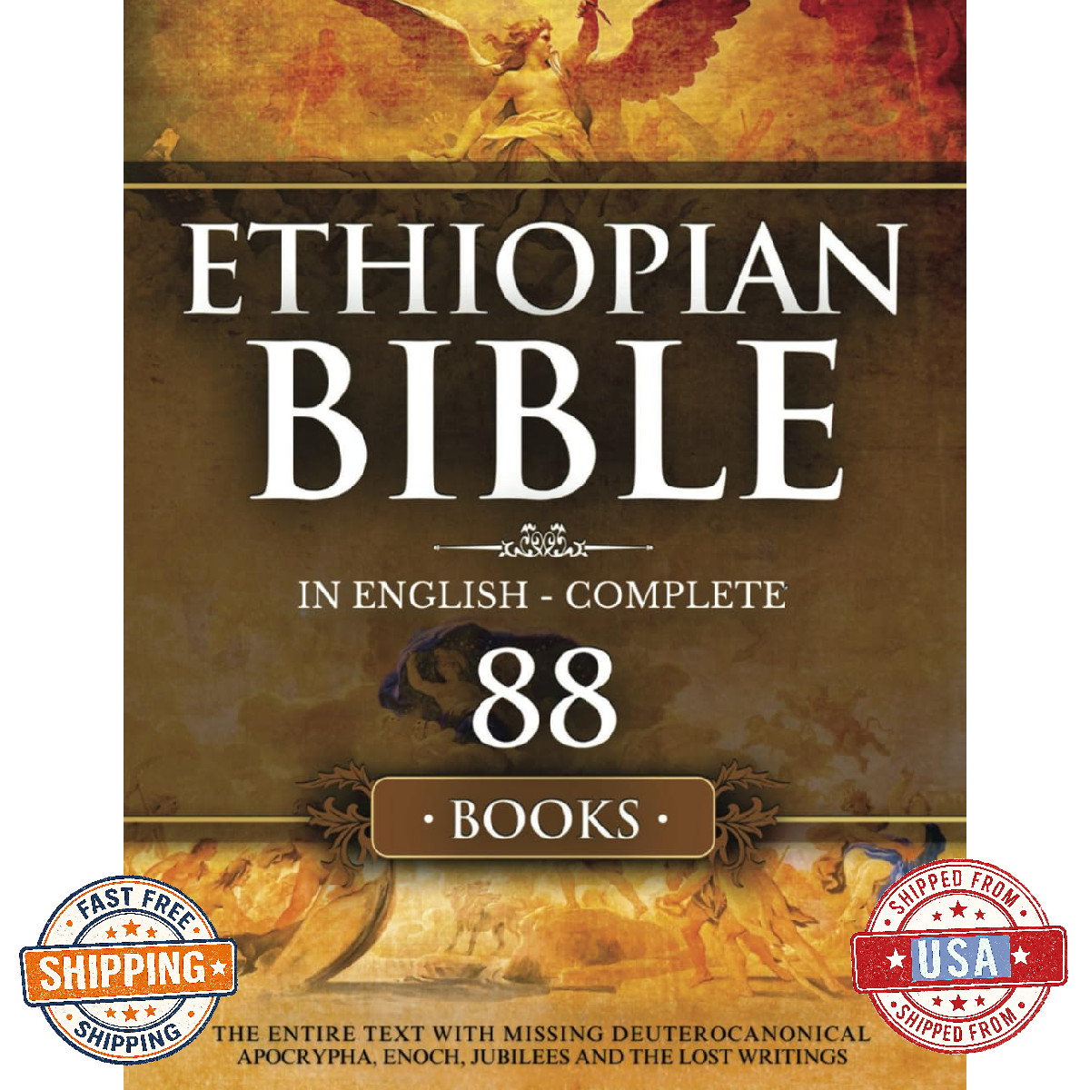 Ethiopian Bible in English Complete 88 Books: The Entire Text with Missing Deute