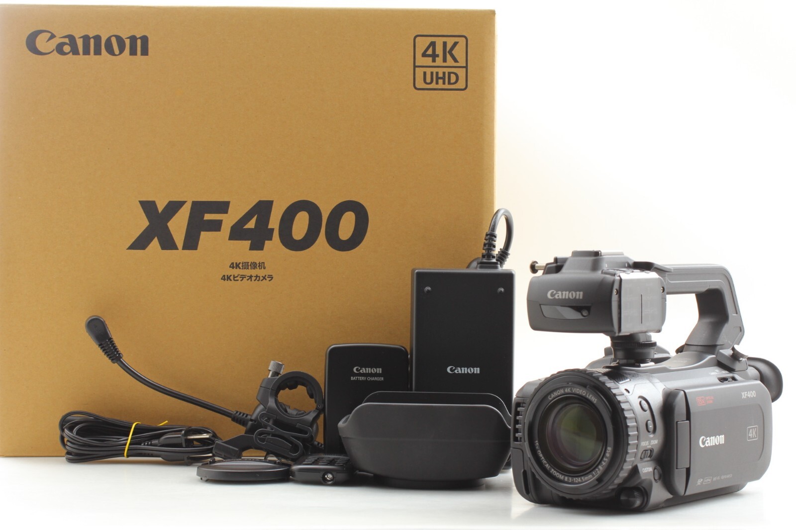 [New UNUSED in Box] Canon XF400 4K UHD 60P Professional Camcorder Japan