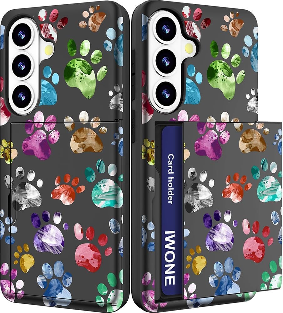 Samsung Galaxy S26 Wallet Case w/ Card Holder Shockproof Cover