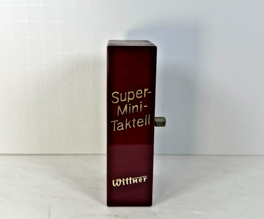 Wittner Super-Mini-Taktell Mechanical Metronome Red Made Germany - Working Video