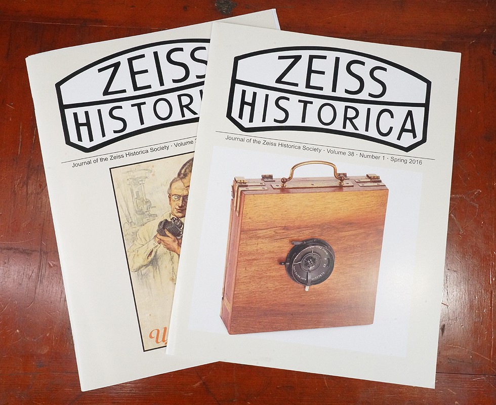 ZEISS HISTORICA SOCIETY JOURNAL, SPRING/FALL 2016, TWO ISSUES/226929