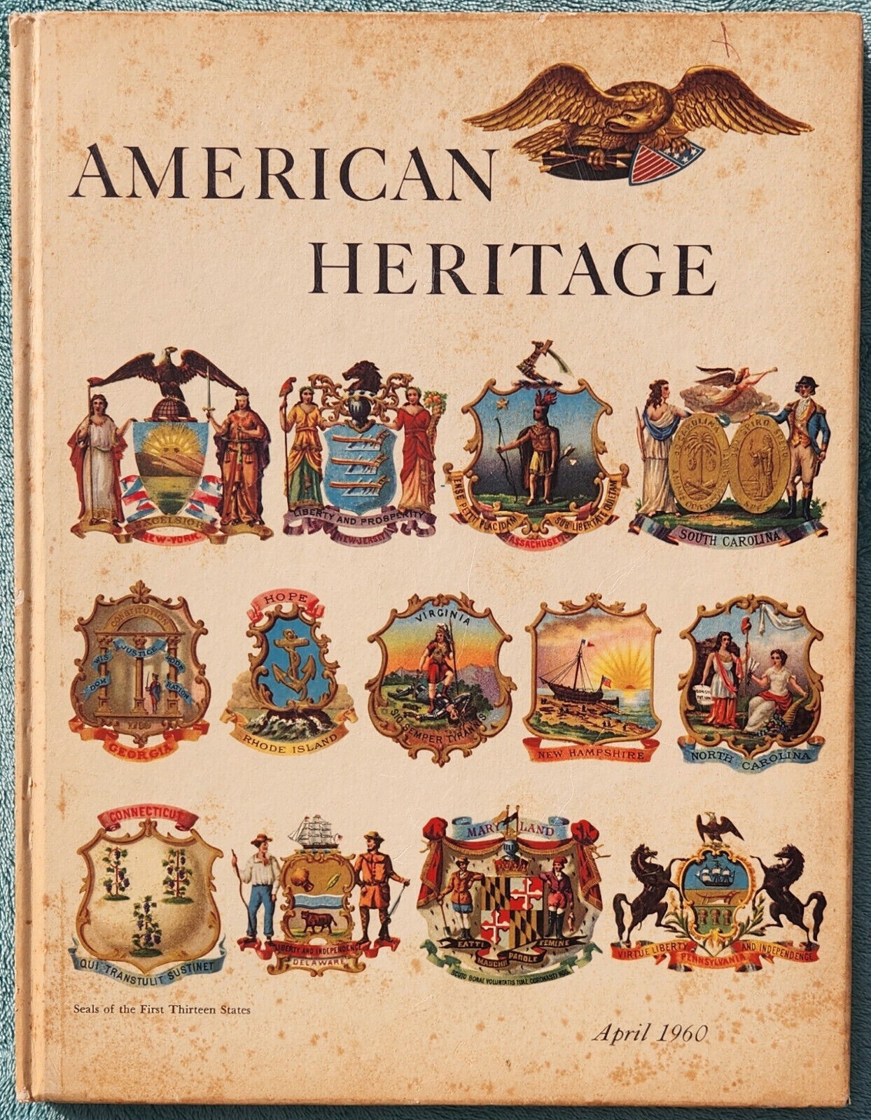 American Heritage April 1960 Hardcover 112 Pages - Russians In California