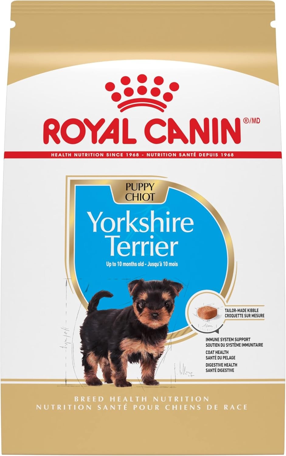 Yorkshire Terrier Puppy Dry Dog Food 2.5 lb