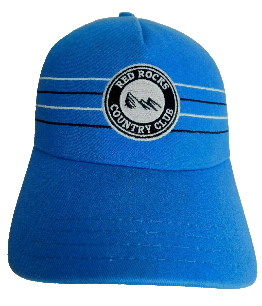 Red Rocks Country Club Colorado Hat Fitted Stretchfit XL aprx 7 5/8" Golf Cap 