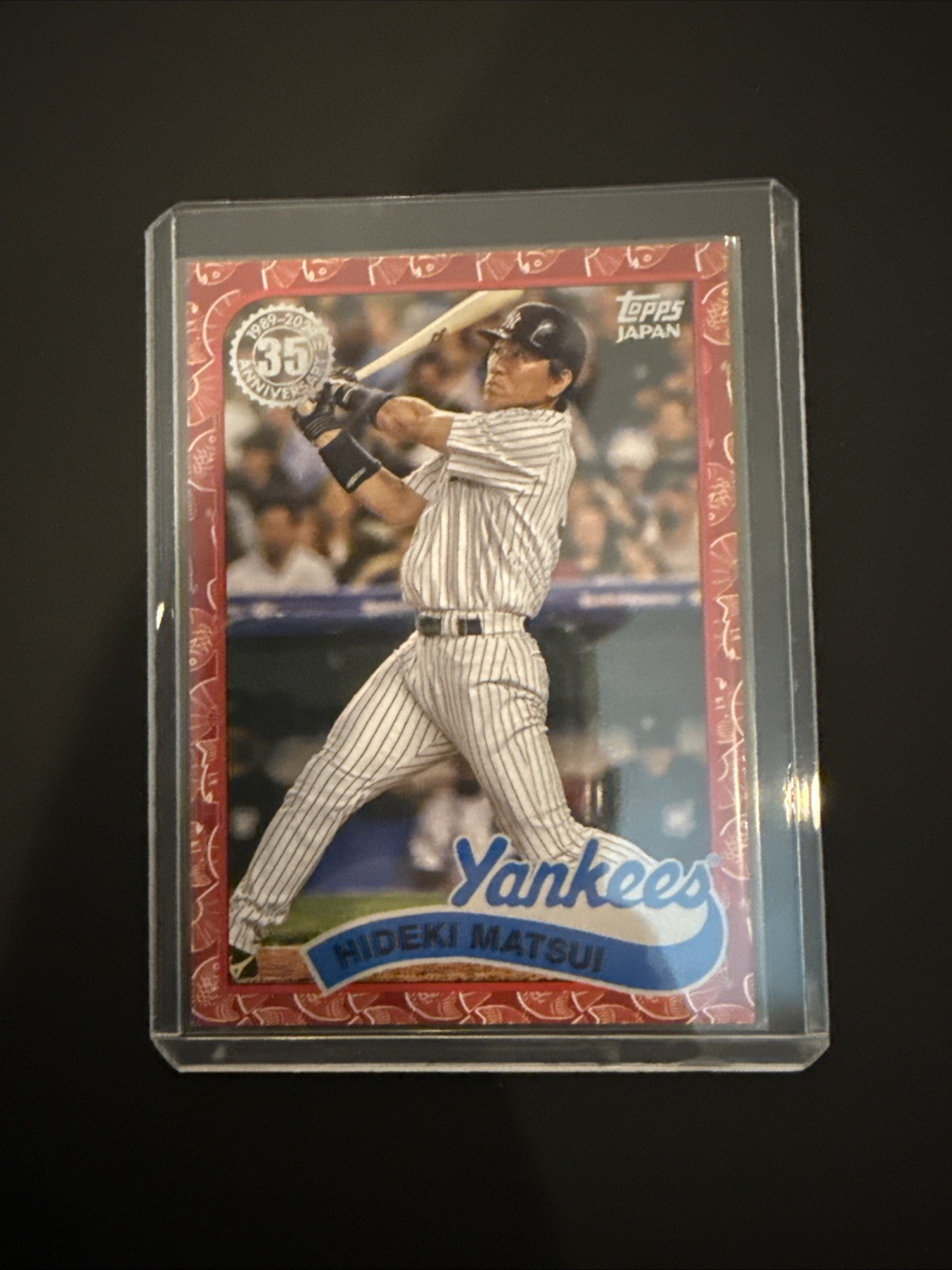 2024 Topps Japan Edition Hideki Matsui 89J-46 RED Koi Fish /5