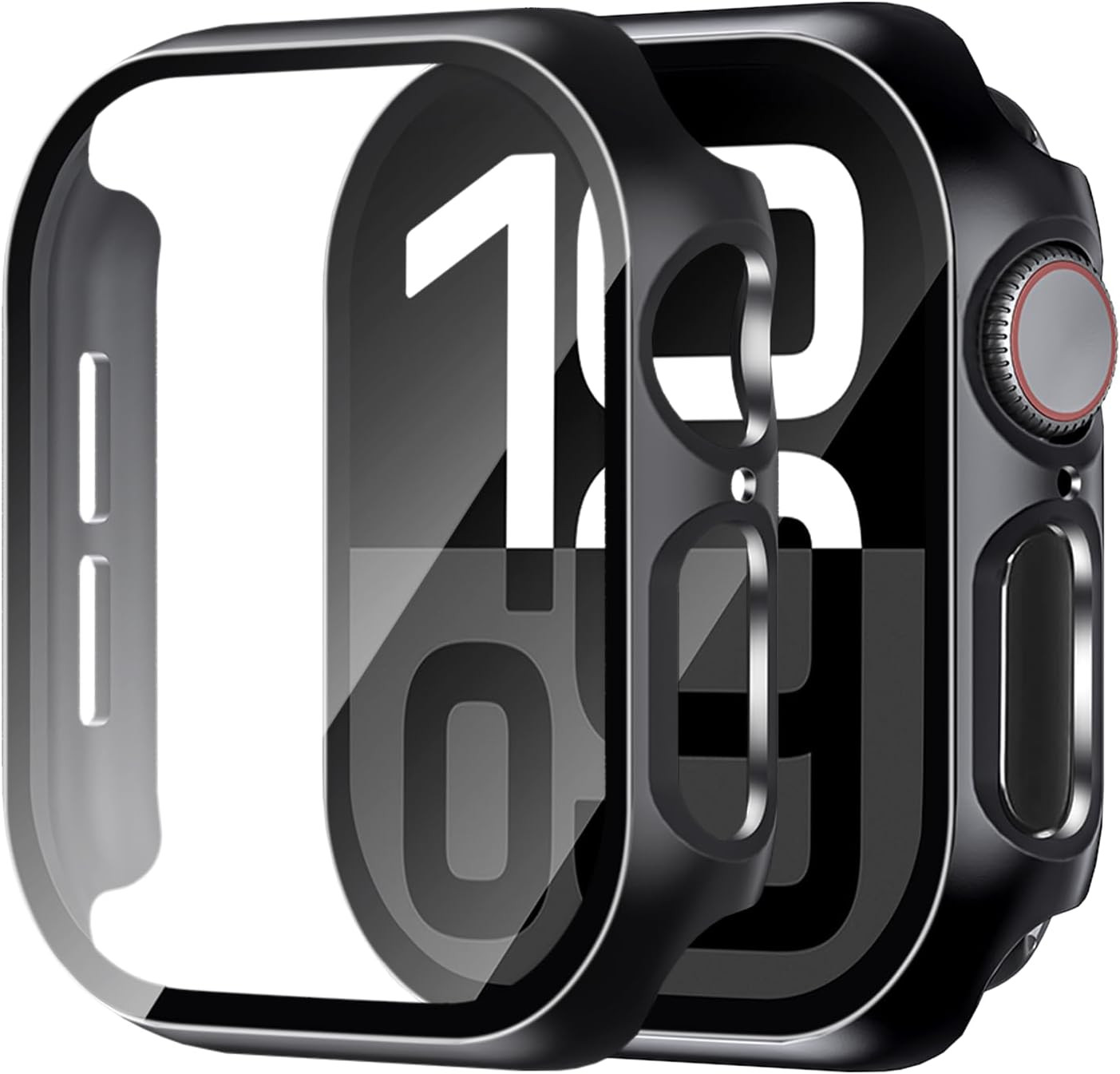 Hard Case for Apple Watch Series 10 Series 11 [2025] 46Mm Screen Protector,Built