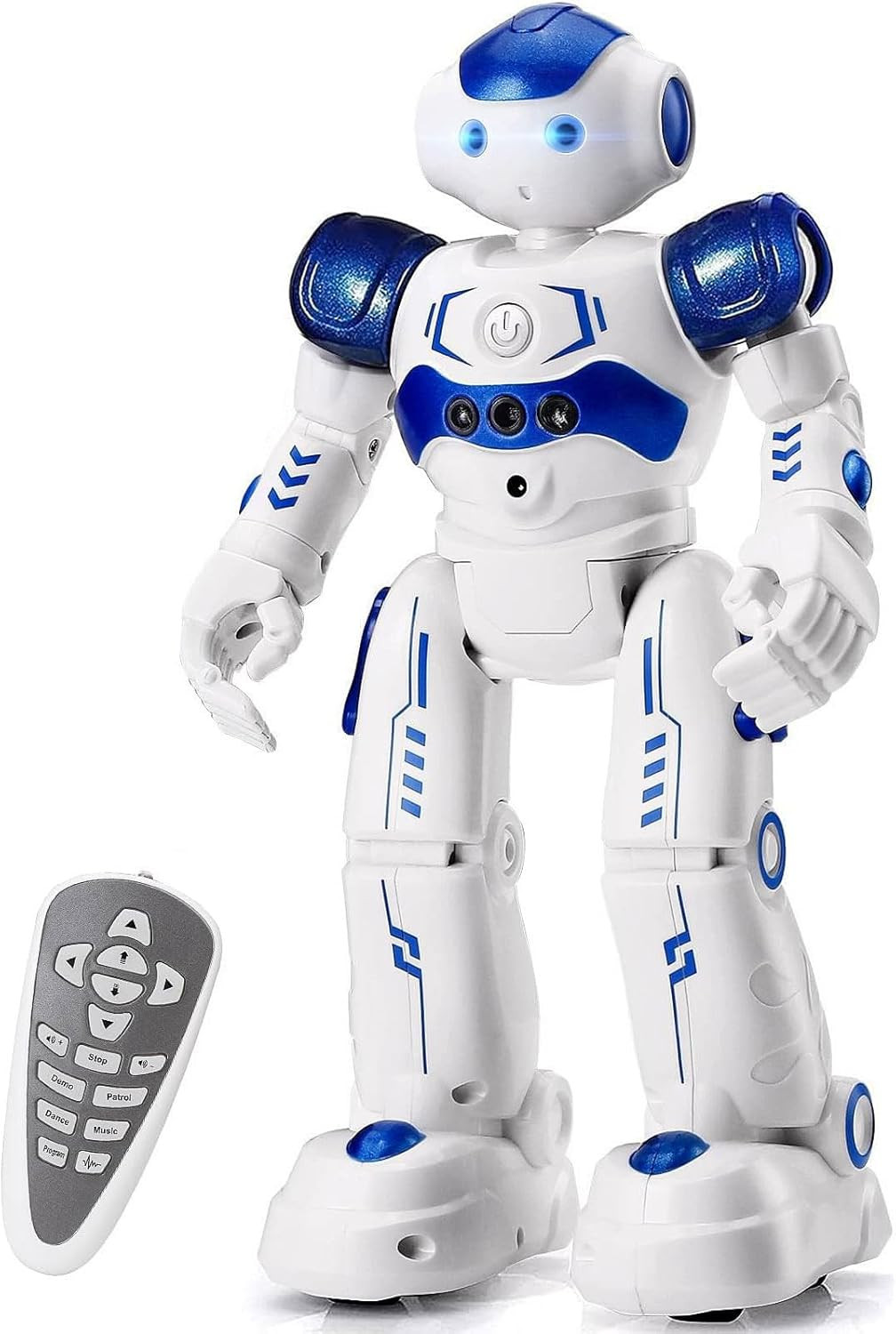 Kingsdragon RC Robot Toys for Kids, Gesture & Sensing Programmable Remote Contro