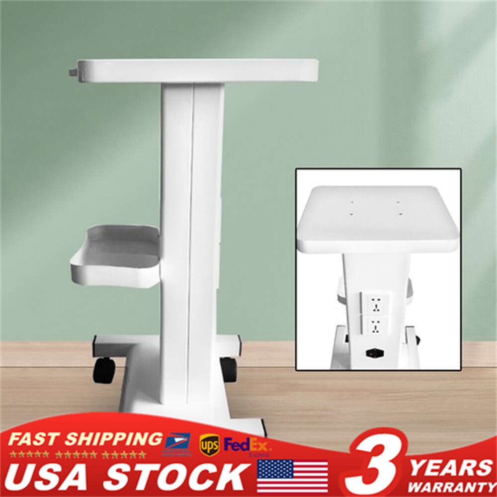 3 Tier Medical Trolley Steel Mobile Cart Dental Spa Salon Beauty Instrument Cart