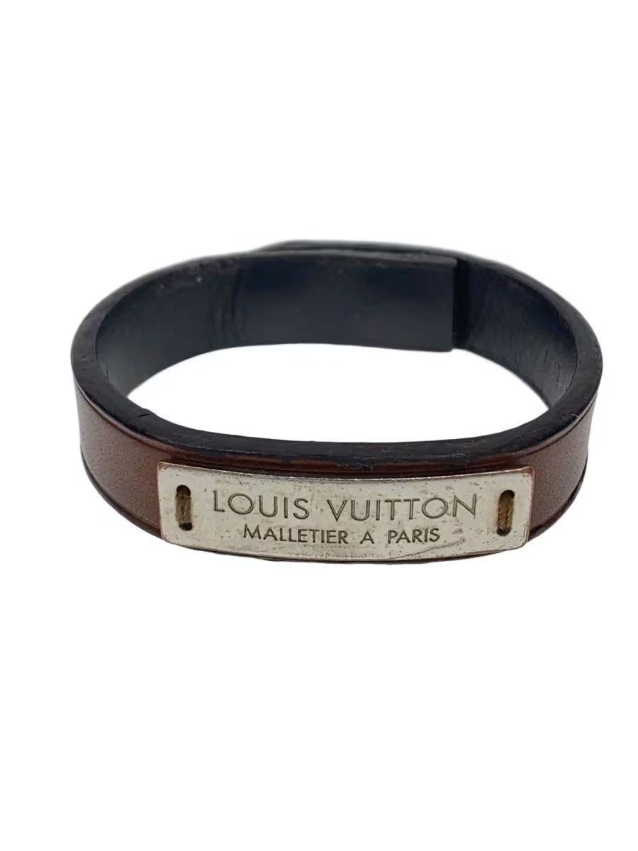 Louis Vuitton Bangle Leather Brw Men S M1p50
