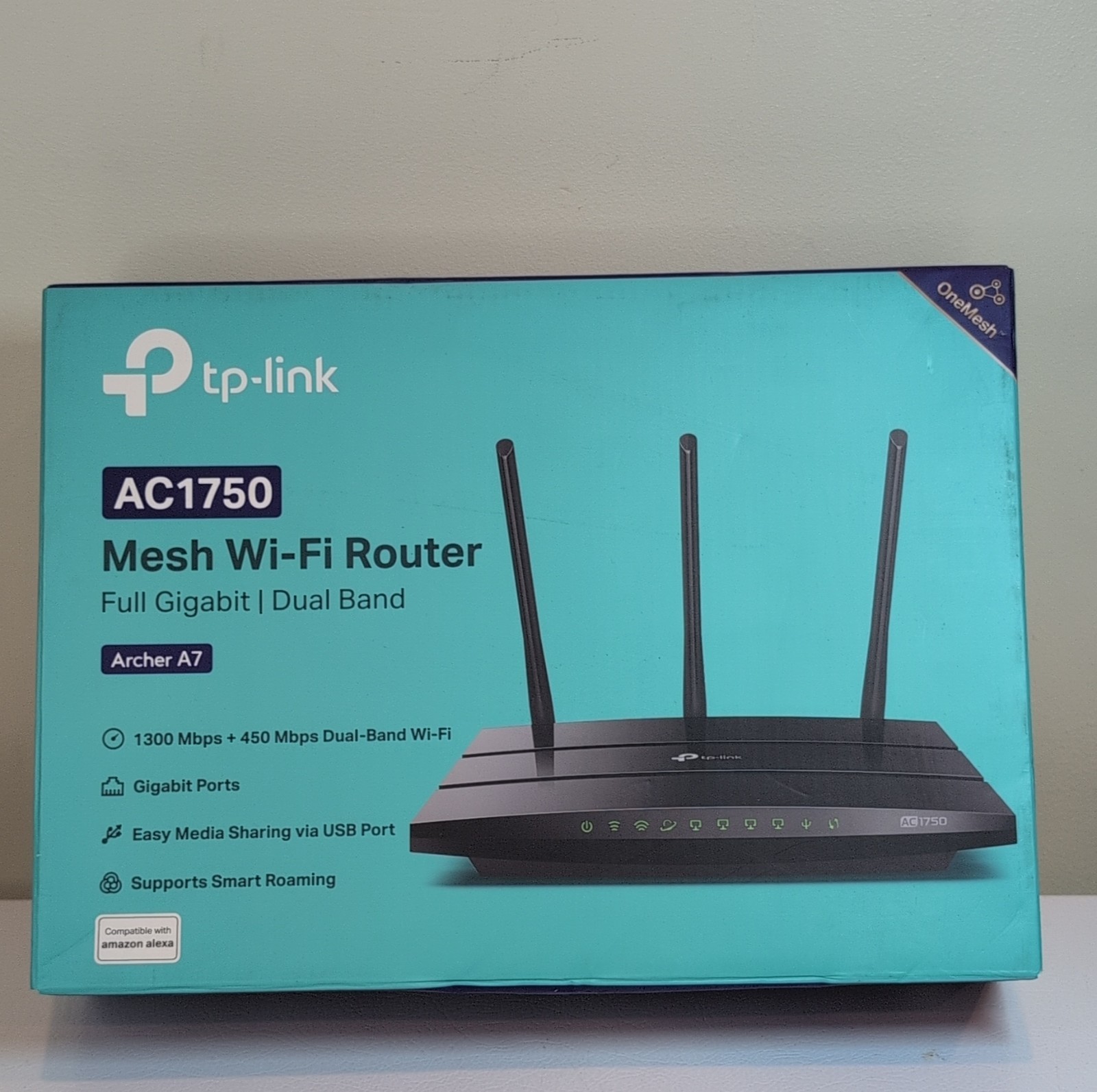TP-Link Archer A7 AC1750 Dual-Band Mesh Gigabit Wireless Ethernet Router