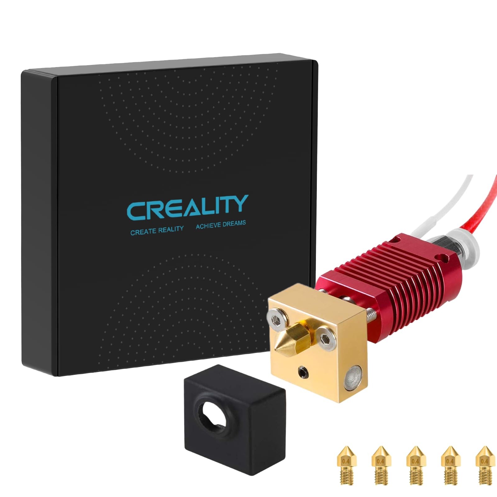 Ender 3 Hotend, Authentic Creality Assembled Hotend Kit 3D Printer Multicolor 