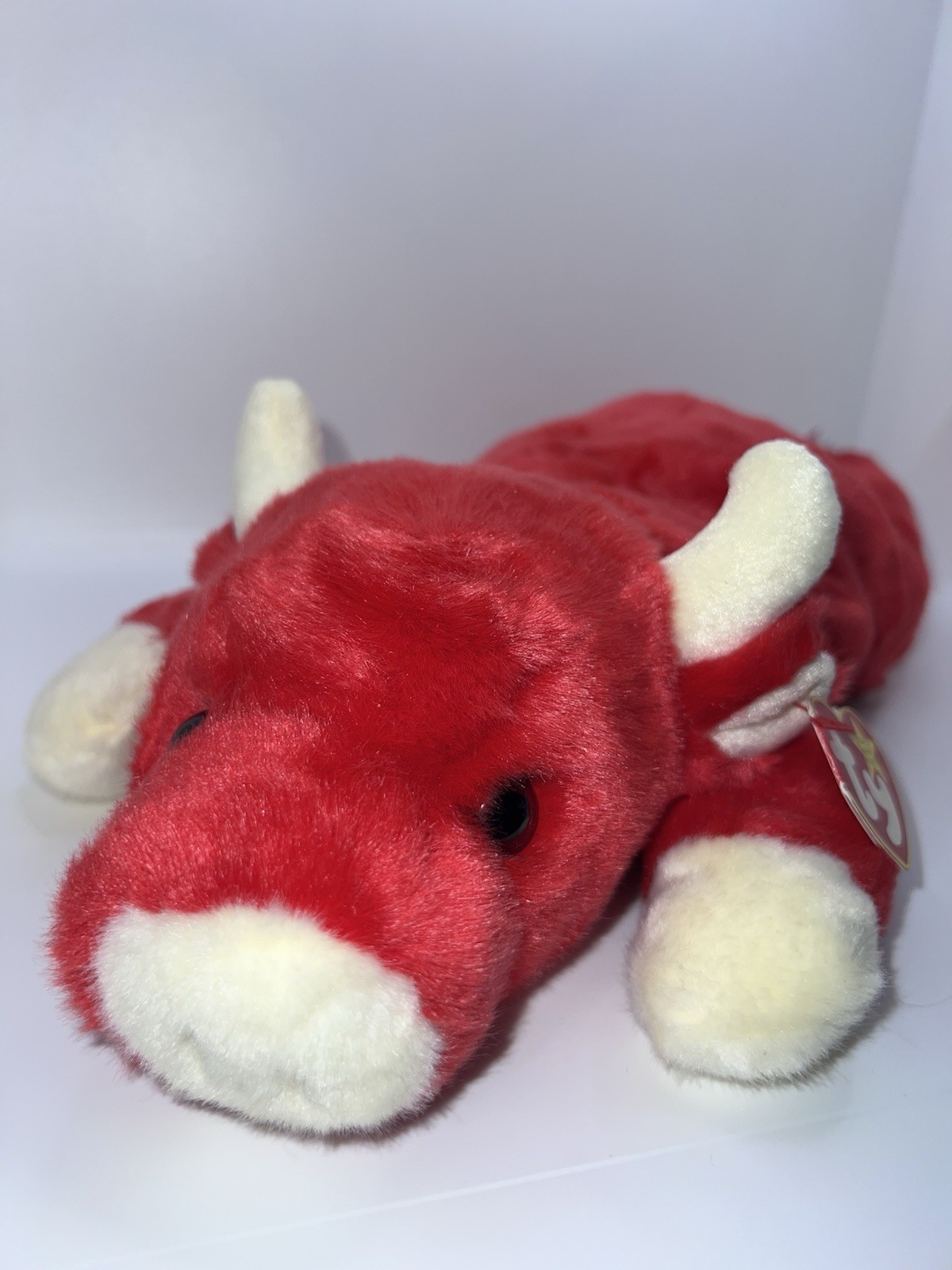 TY Beanie Buddies SNORT the Bull Buddy (14 inch) Stuffed Animal Plush Toy