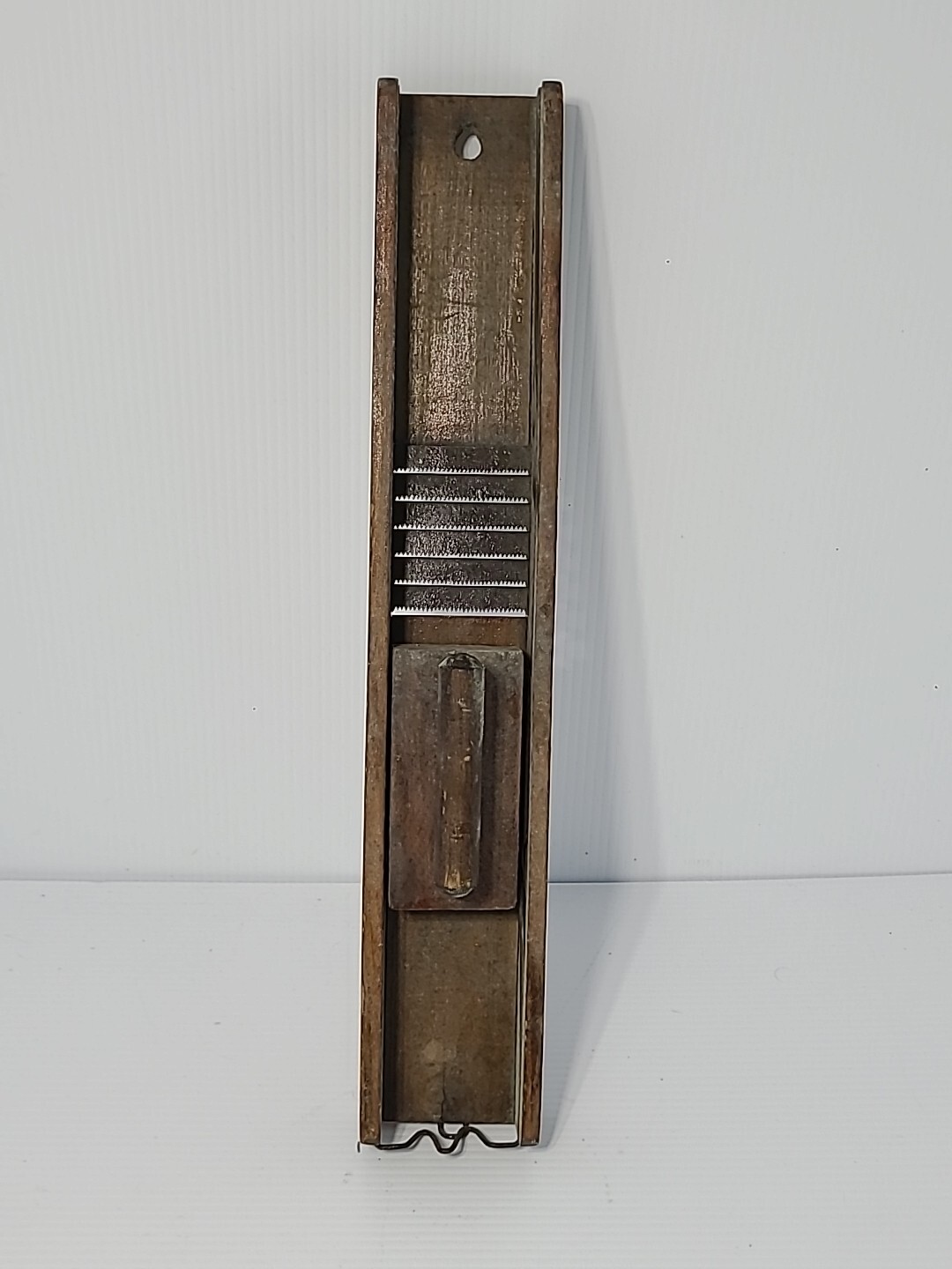 HTF Vtg Primative Wooden Vegetable Slicer, Specialty Mfg Co Bloomsburg, PA 1898