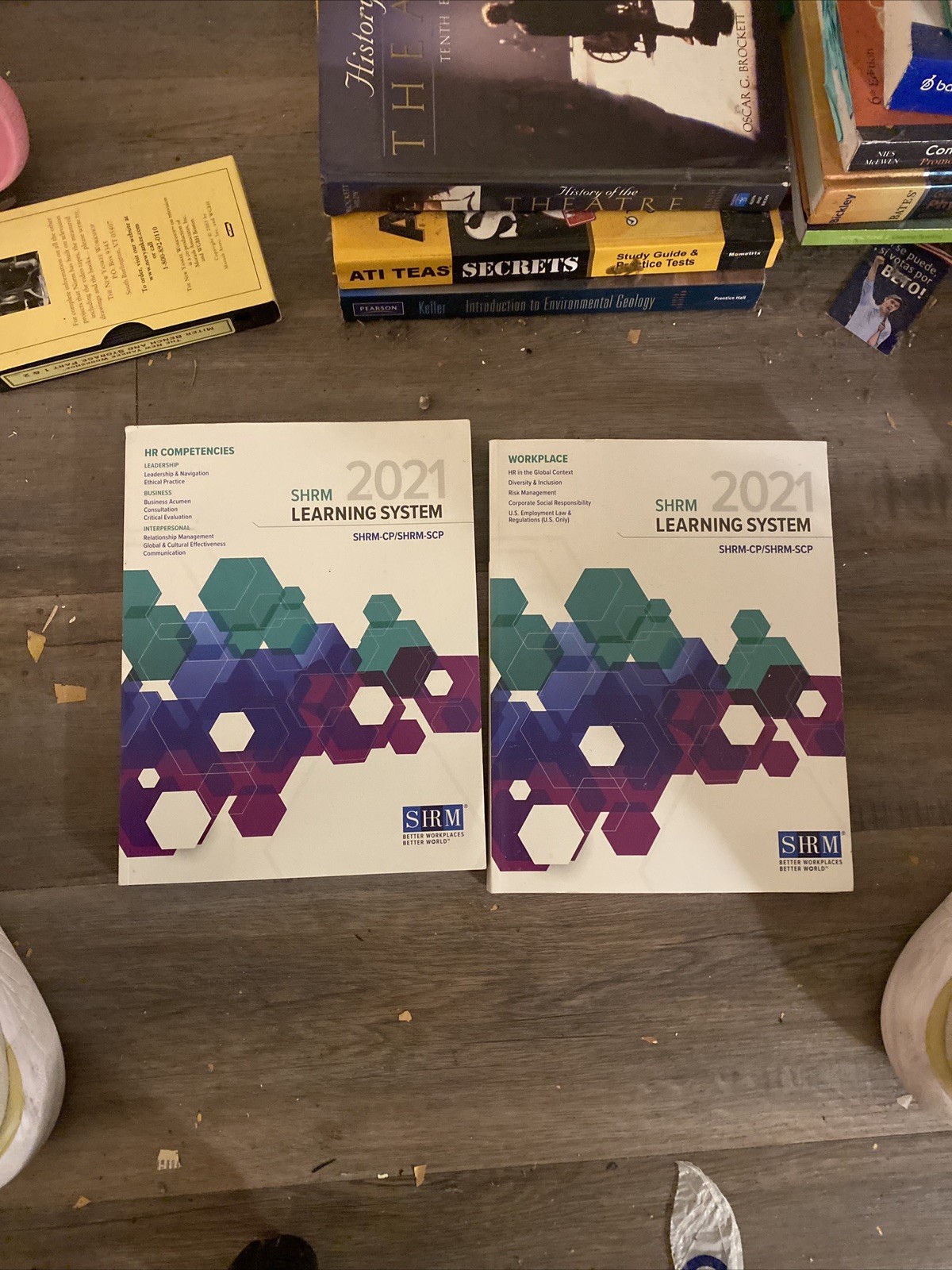 SHRM Learning System Books - 2021 - Great Condition Used