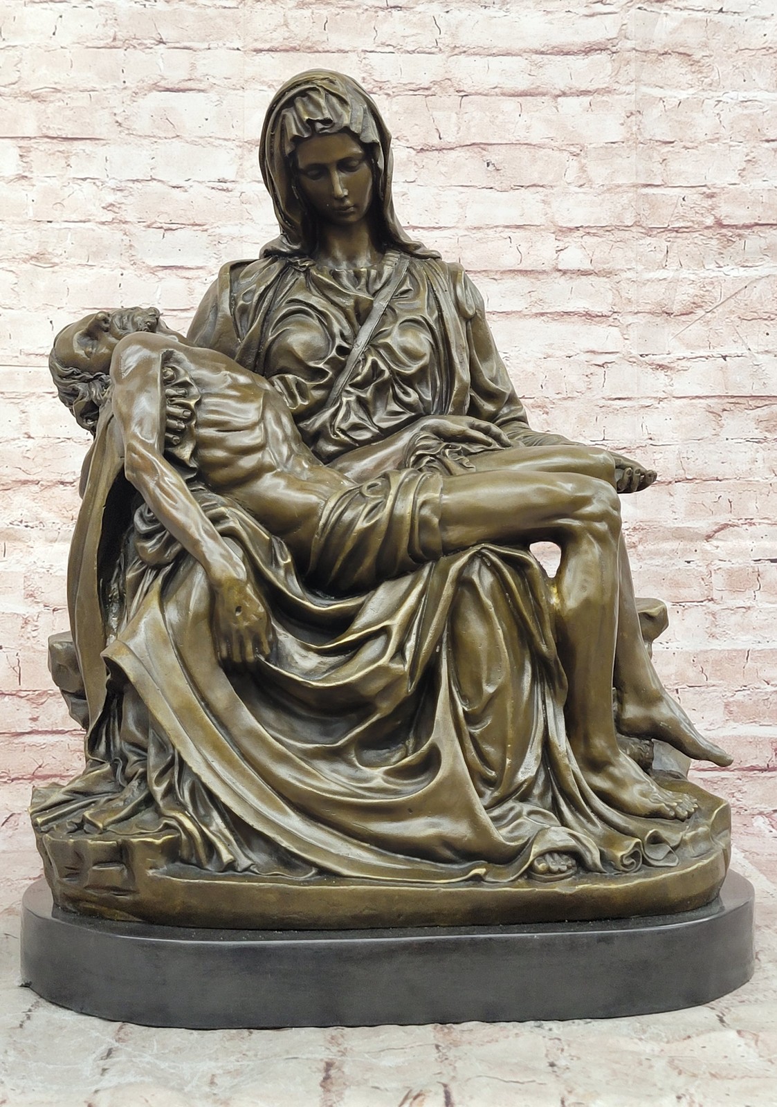 Valli Pieta Bronze Statue Extra Large Church Sanctuary Decor Hot Cast