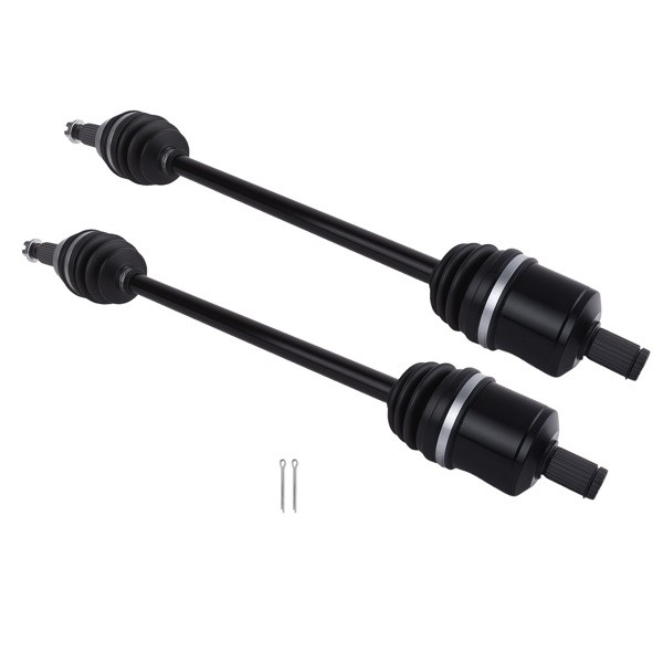 2 Pack Front CV Axle Drive Shaft Fit For Polaris Brutus HD PTO Deluxe 2018 Fit F