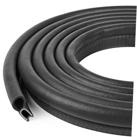 Automotive Door Weather Stripping 10Ft Car Door Rubber Edge Trim Seal 100Ft