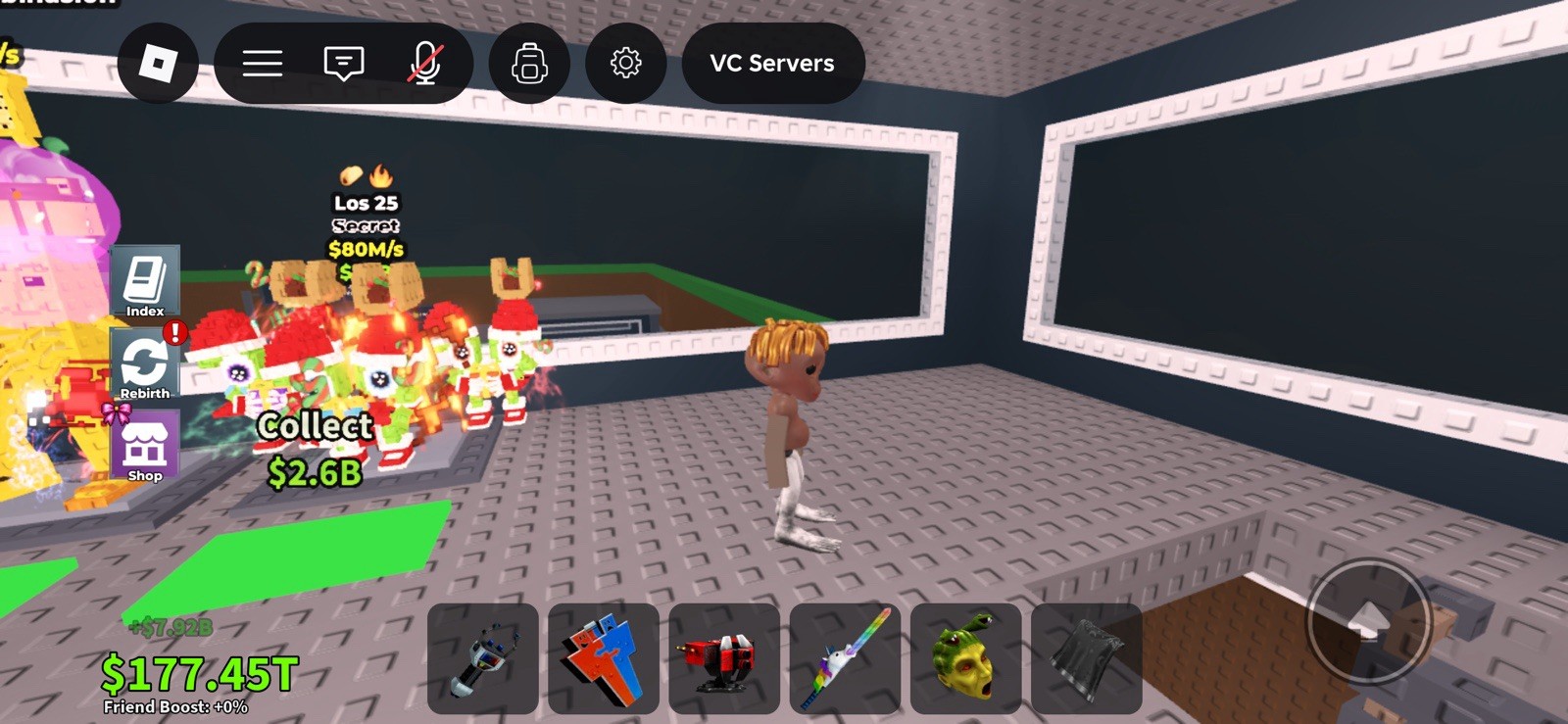 Roblox Game Item Los 25 Secret Collect $2.6B $800M/s Virtual Asset