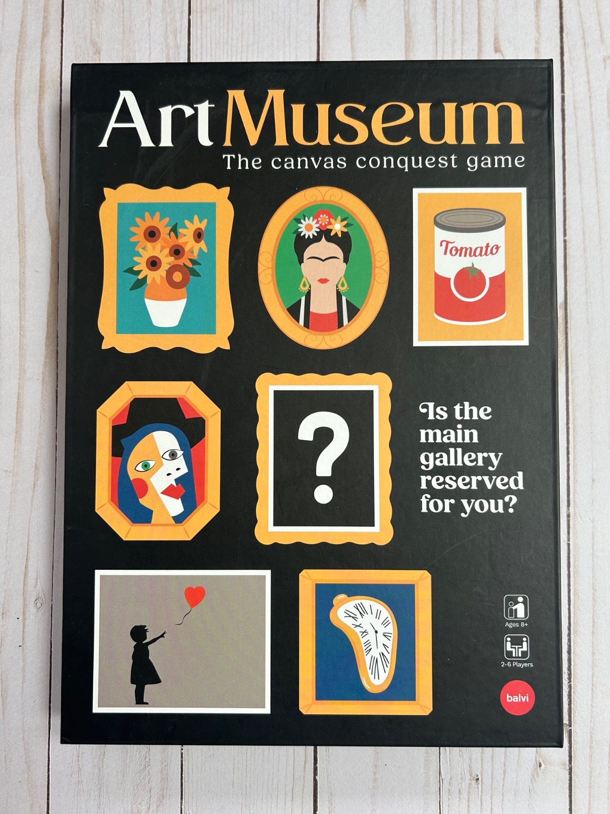 Art Museum Board Game The Canvas Conquest Game