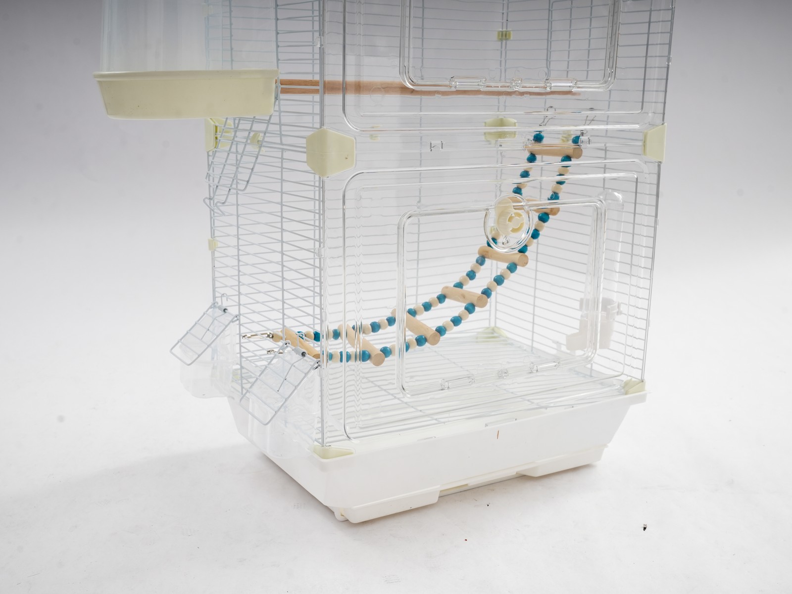 Bird Cage with Food Bowls Bath, Flight Cage, Bird Cage for Medium & Small Birds