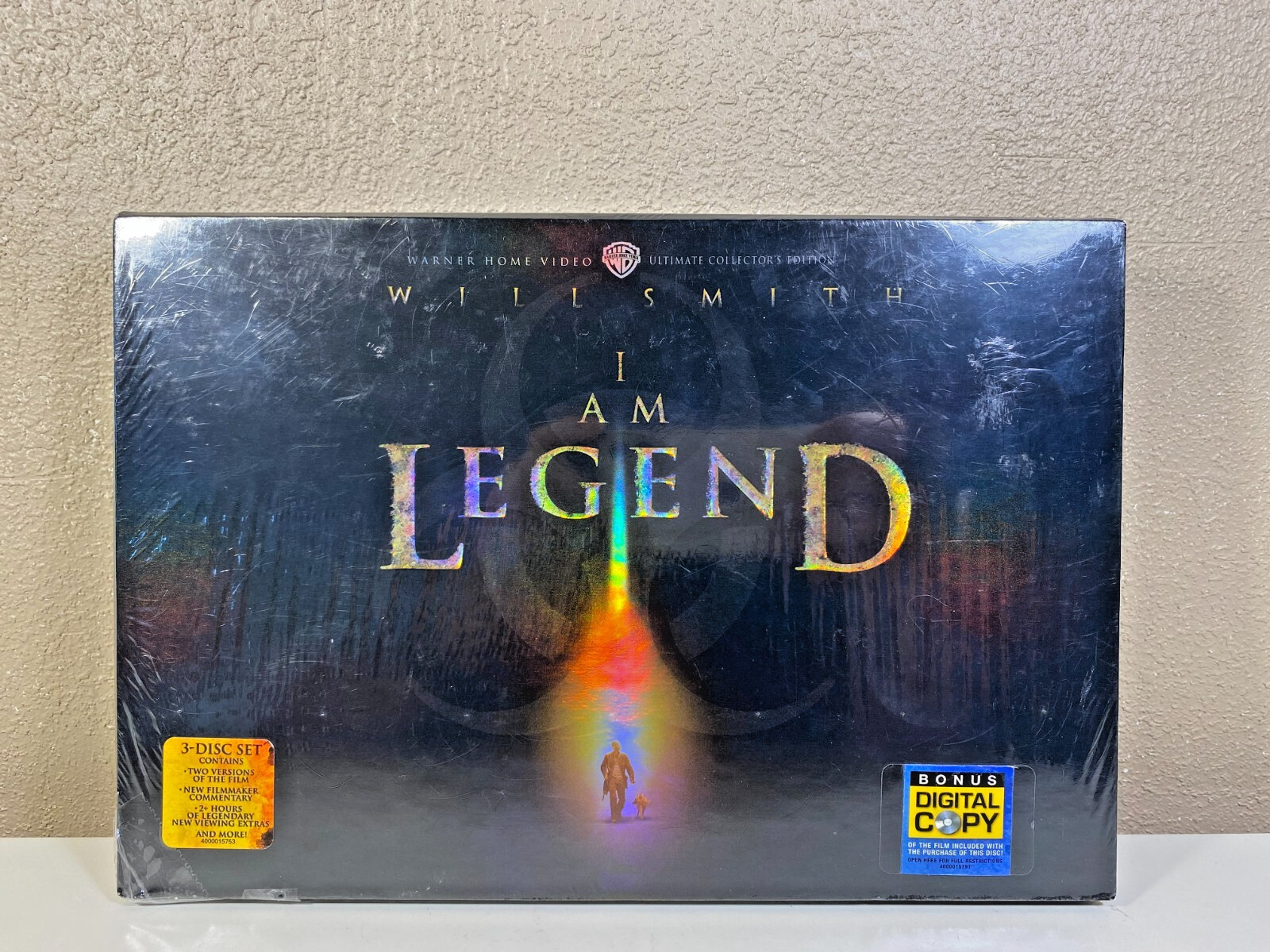 I Am Legend DVD 3-Disc Box Set 2010 Ultimate Collector’s Edition Factory Sealed