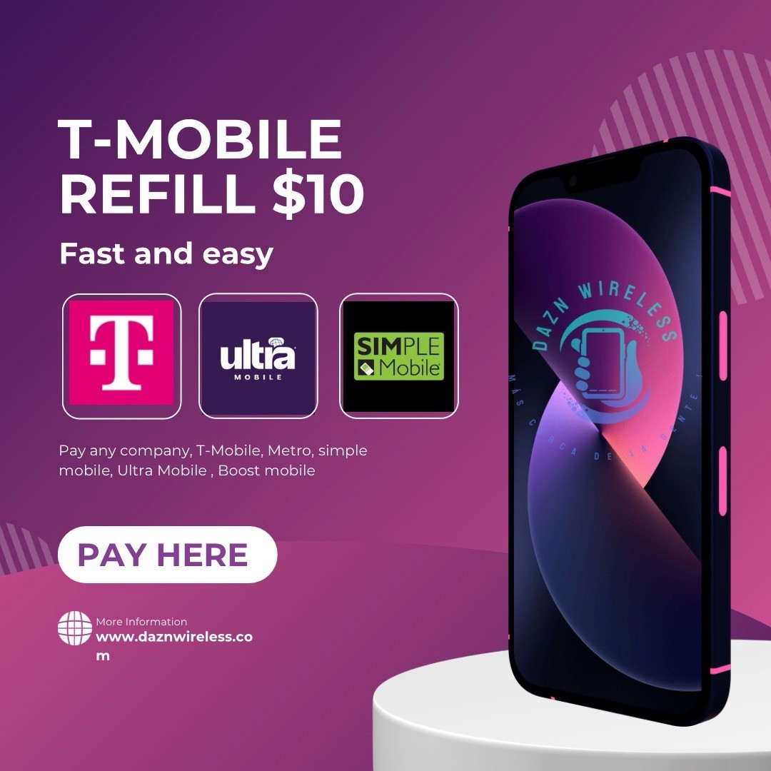 T-Mobile  Prepaid $10 Refill Top-Up FAST Direct Refill to your Mobile number !
