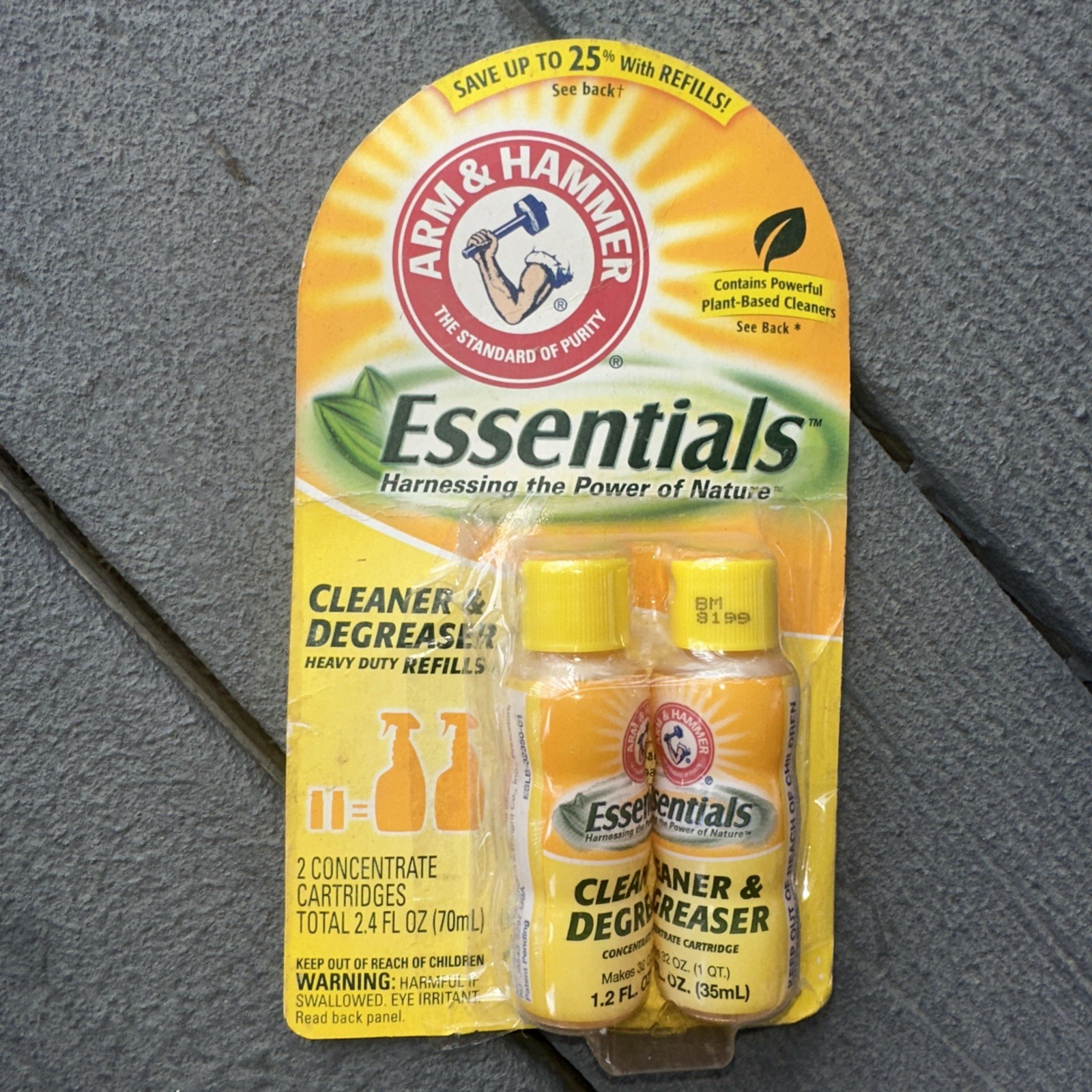 Arm & Hammer Essentials Cleaner & Degreaser Refill Concentrate Discontinued New