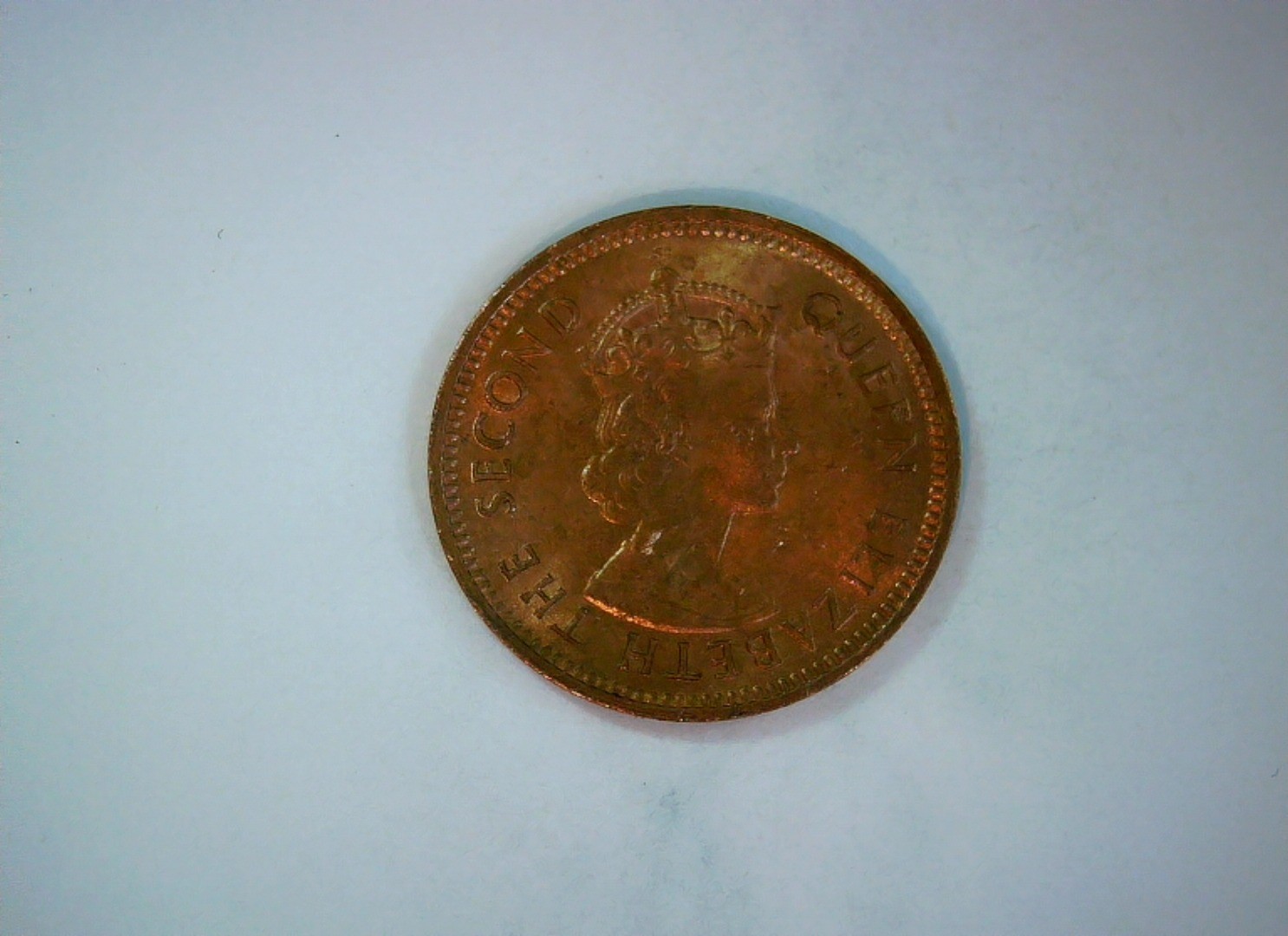 Mauritius 1965 1 Cent Queen Elizabeth II (Mauritius) 1 Cent Coin
