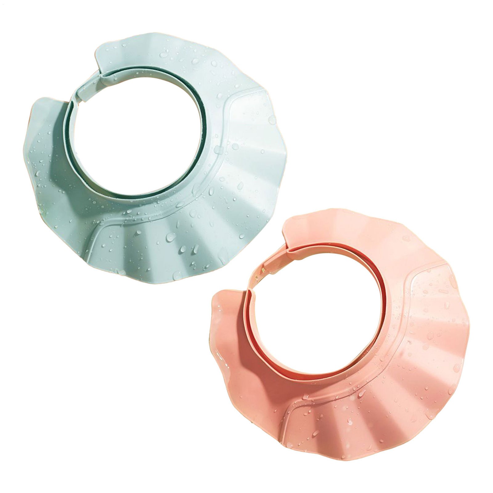 Adjustable Kids Baby Shower Cap Children Shampoo Bath Wash Hair Shield Visor Hat