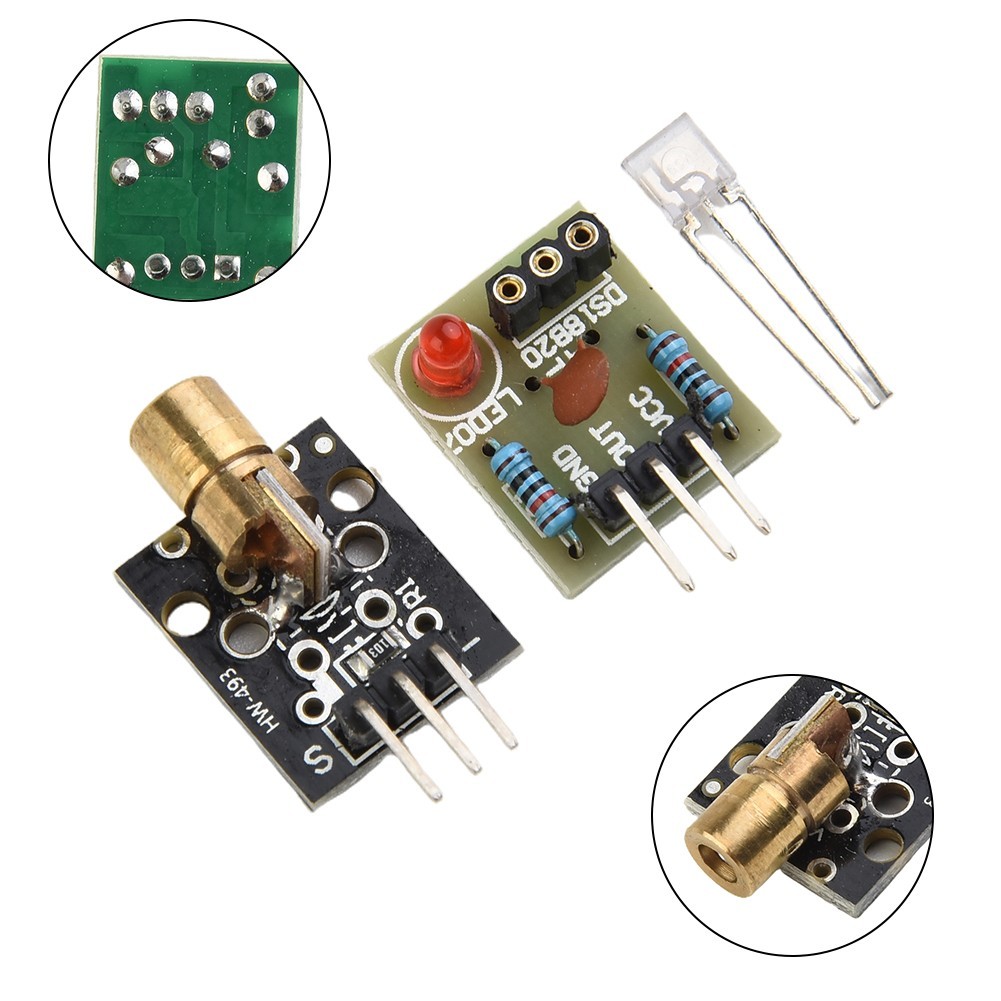 Sensor Module With KY-008 Transmitter 10pcs Set For Arduino AVR Replacement