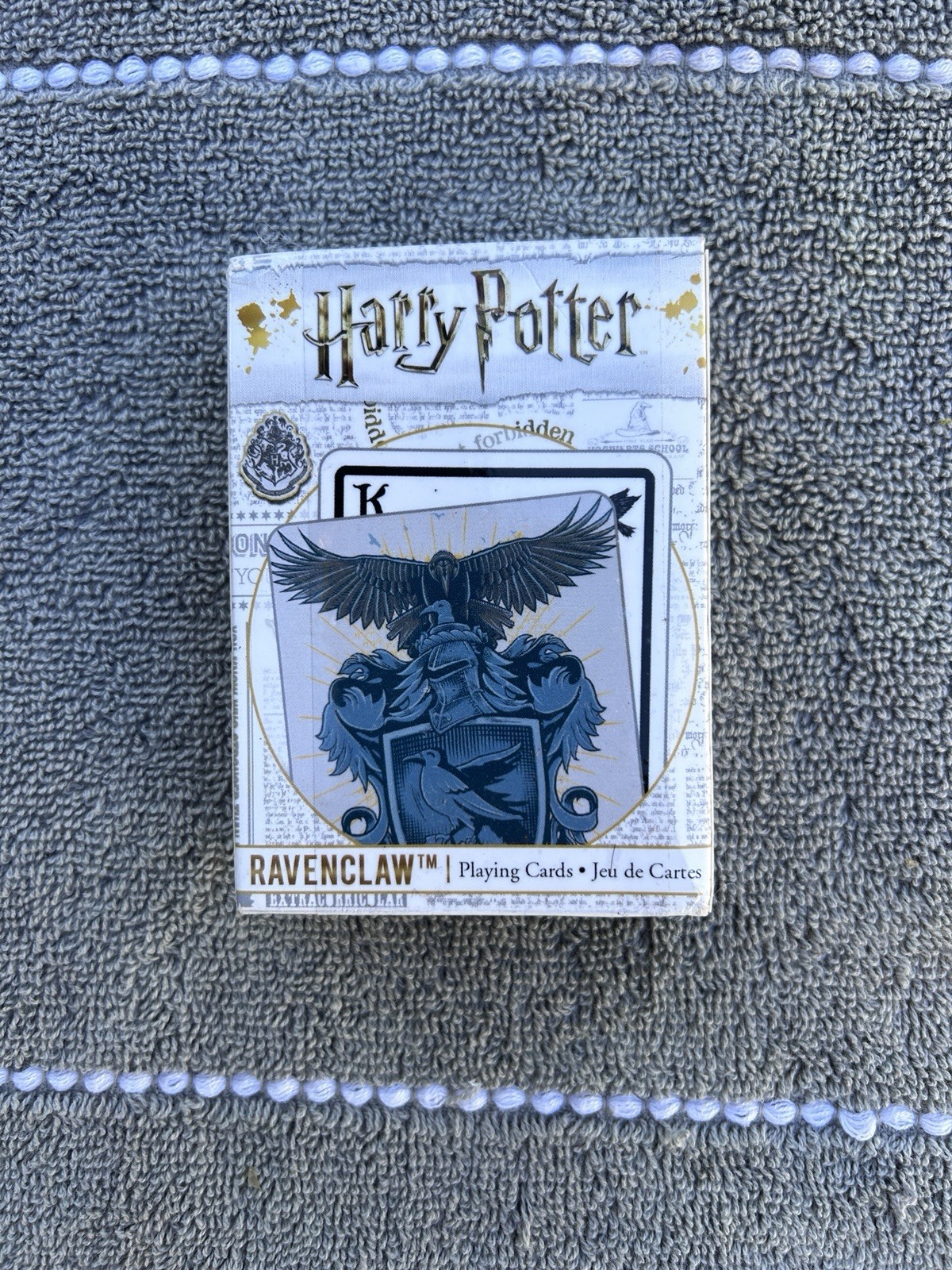 Aquarius Harry Potter Ravenclaw playing cards, New Sealed