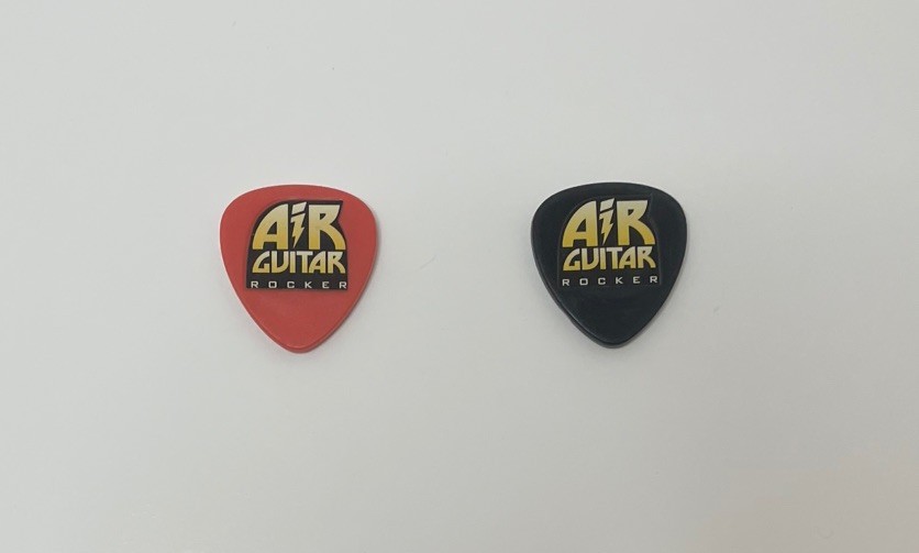Guitar Hero Air Guitar Rocker Picks, Red & Black Replacement Piece, Video Game