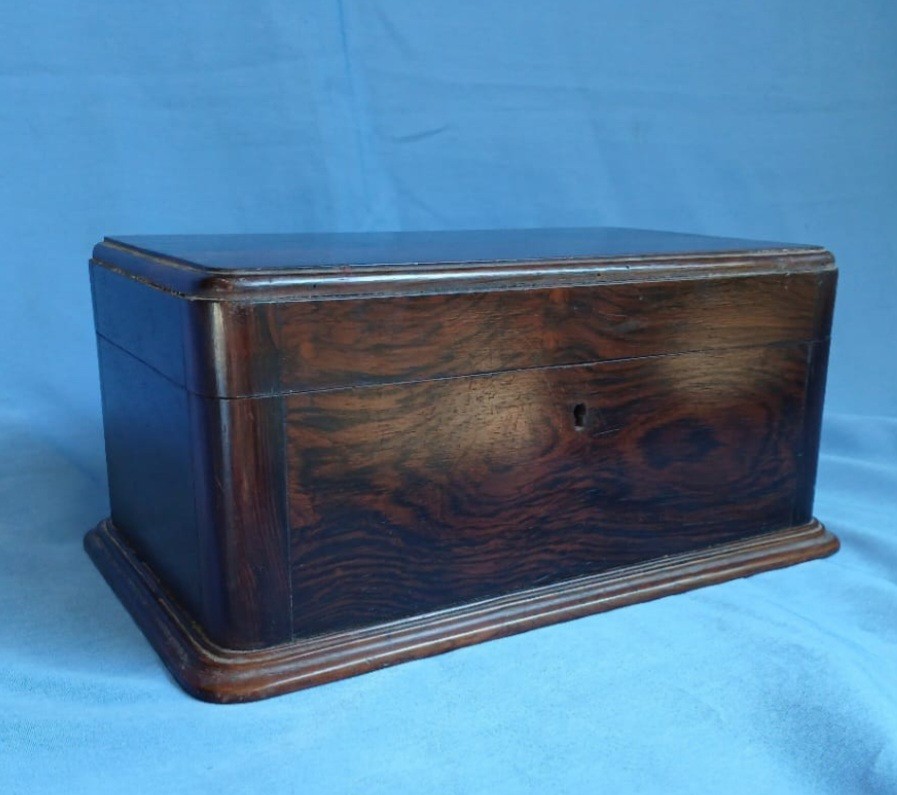 Exquisite Solid BRW Jewellery Box. RARE!
