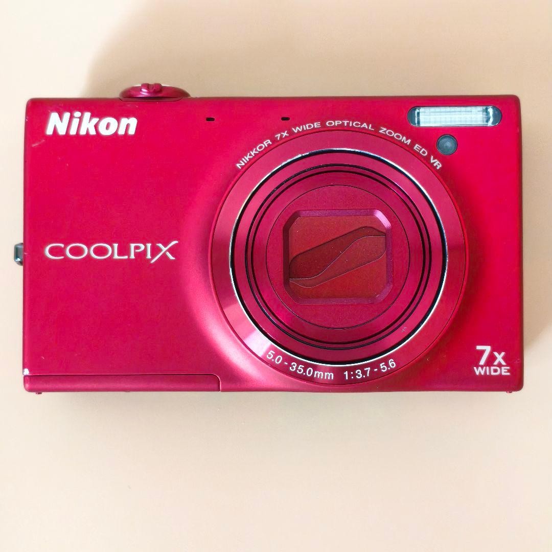 Nikon COOLPIX S6100 Compact Digital Camera Tested Working Seller Japan