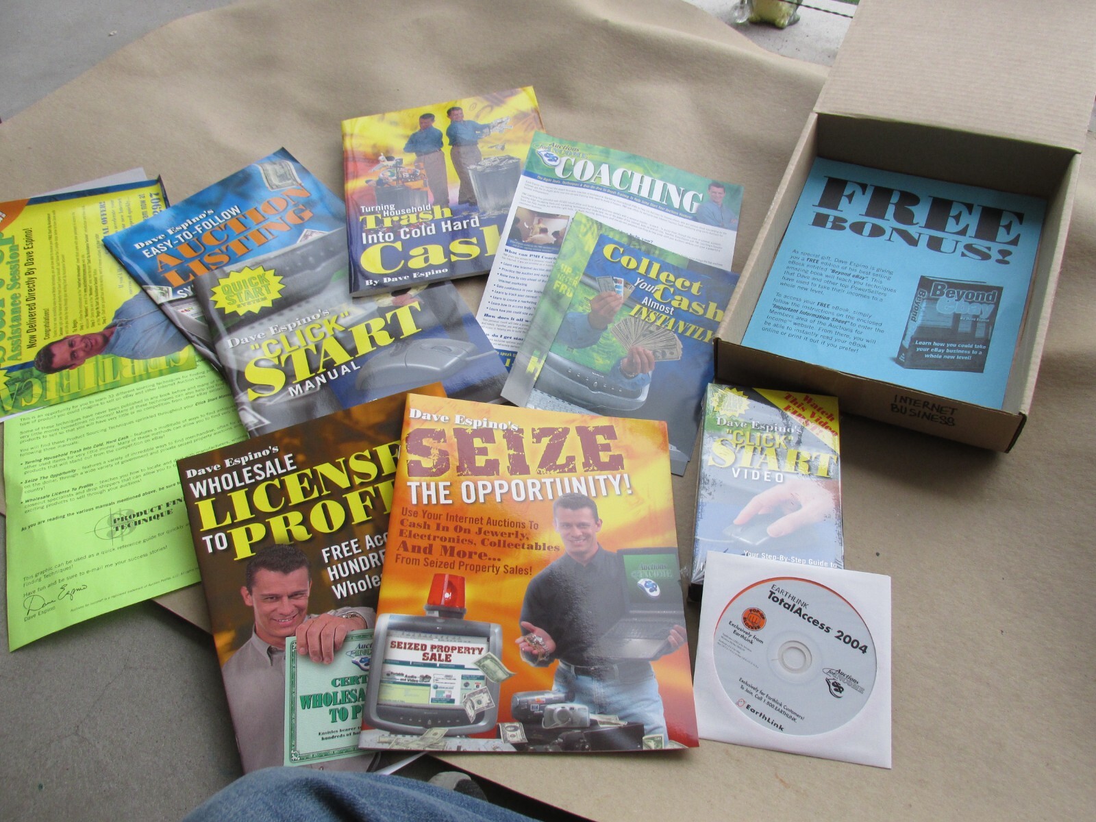 Auctions for Income Dave Espino How To Sell On Ebay Books and VHS