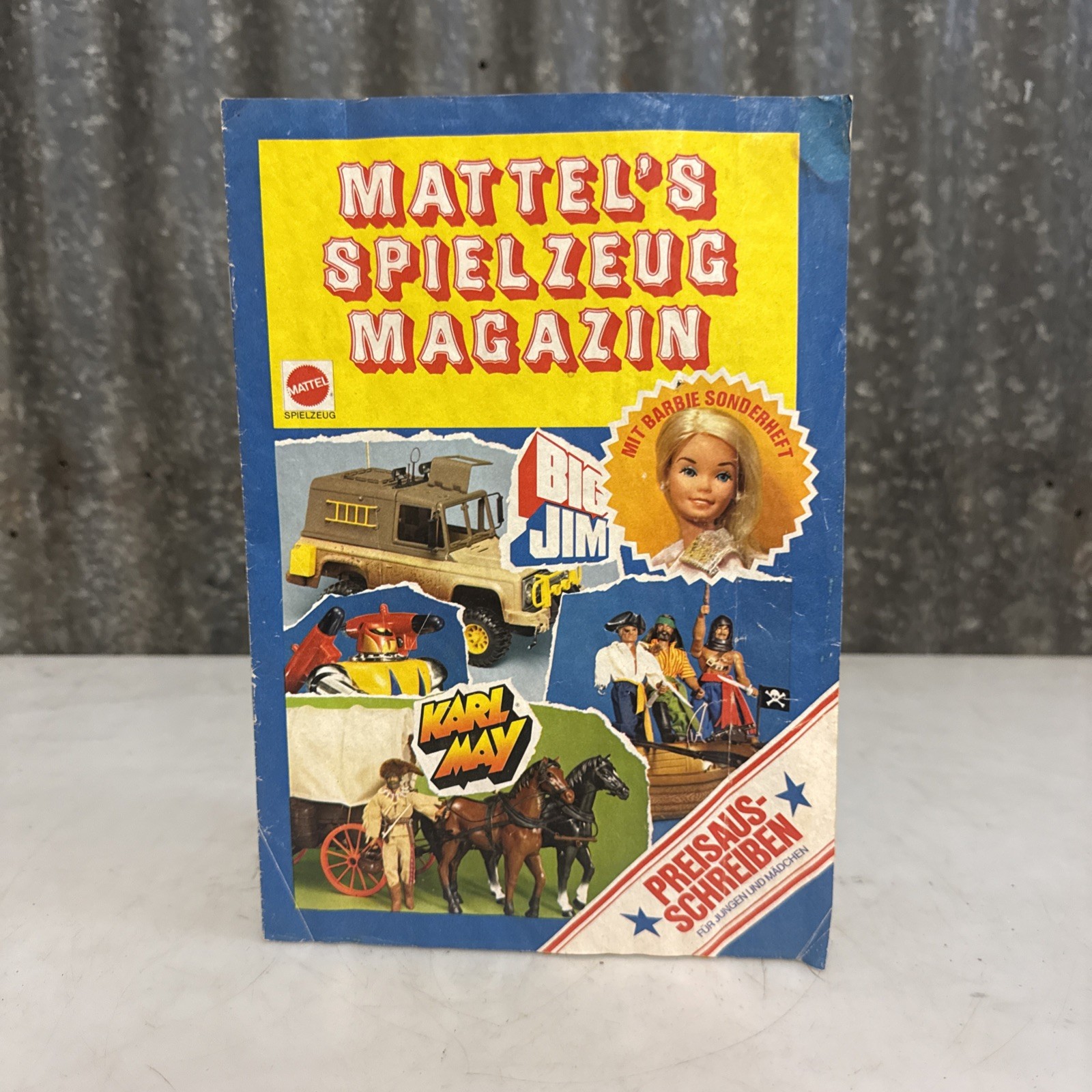 Vintage Mattel 1970’s Catalogue Magazine Toy Germany