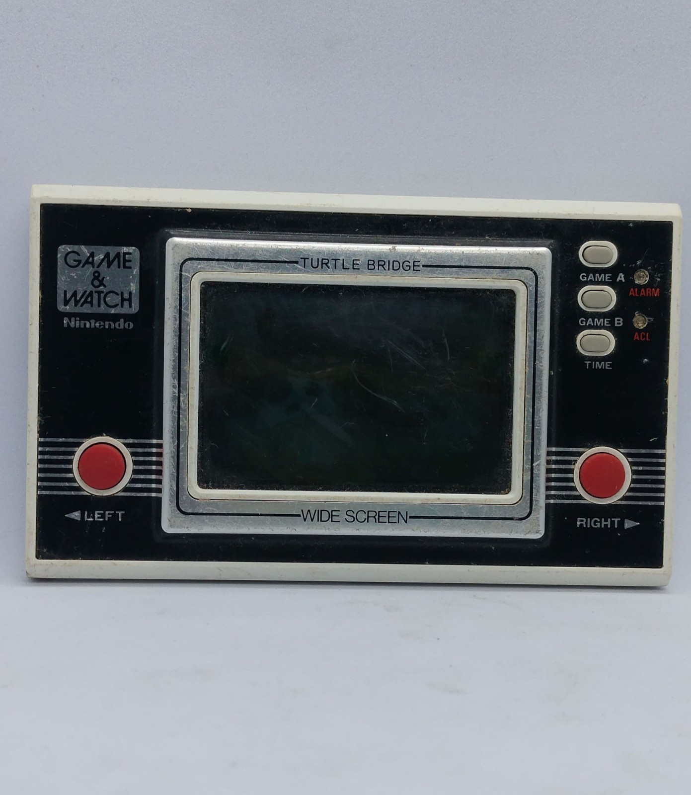 Nintendo Turtle Bridge Handheld LCD video game & watch sound working