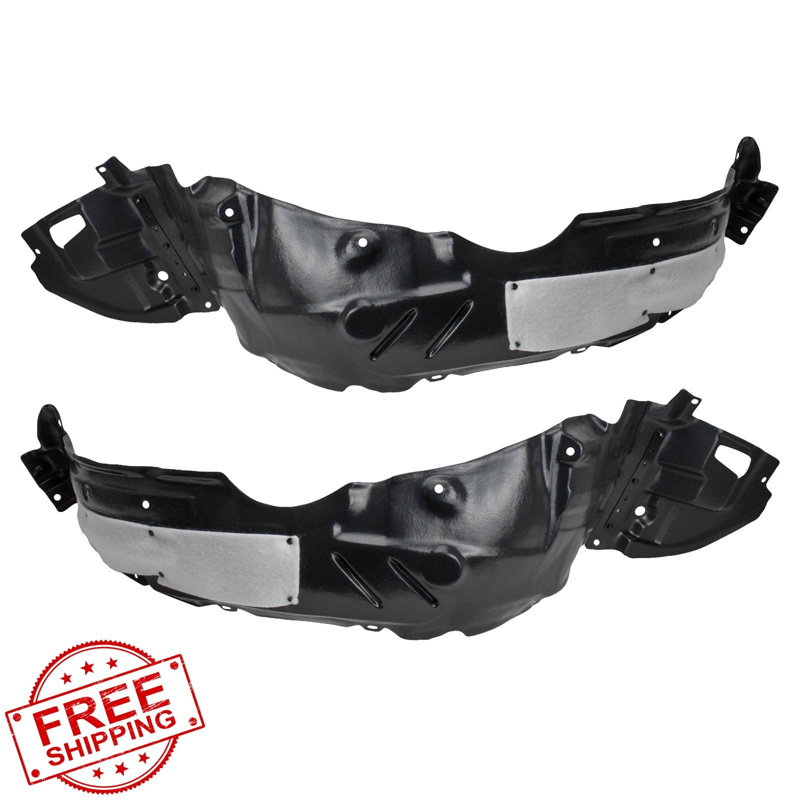 TRQ Fender Liner Set Toyota Corolla 2017-2019 Front