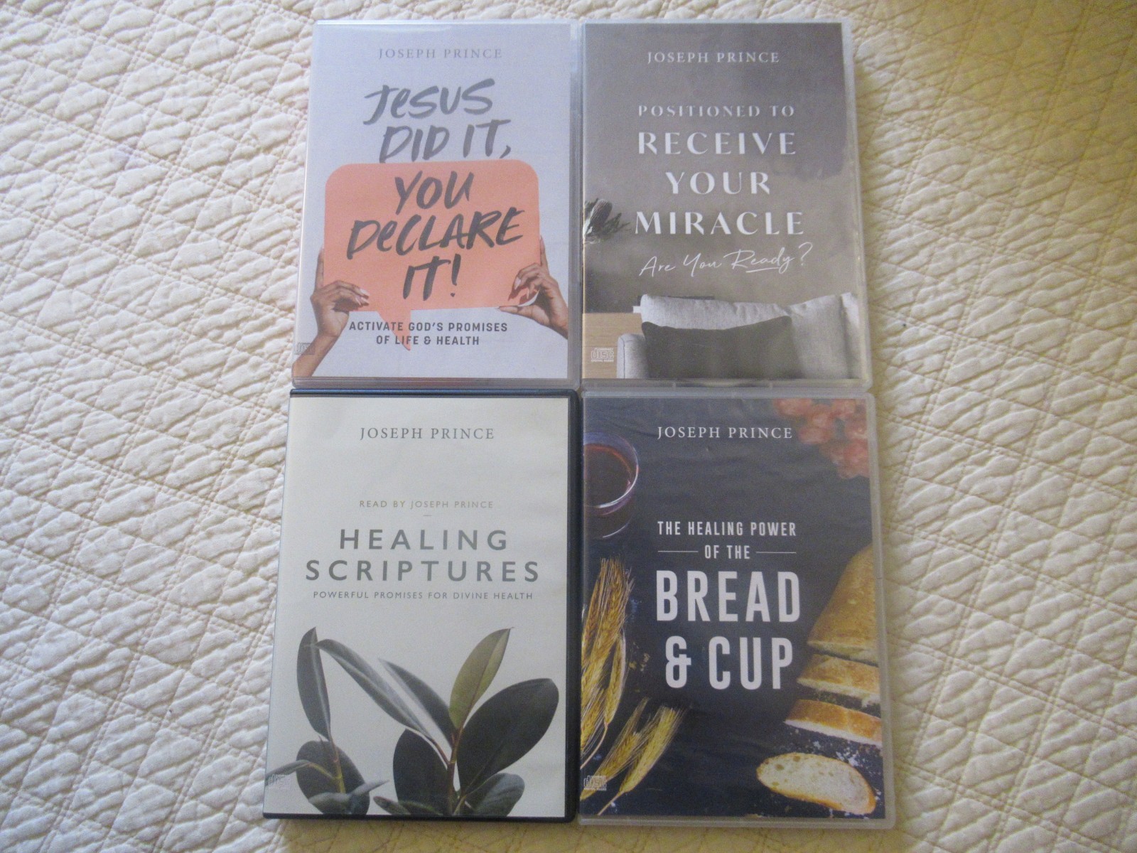 Joseph Prince Sermon CD 4-Set (10 Discs)