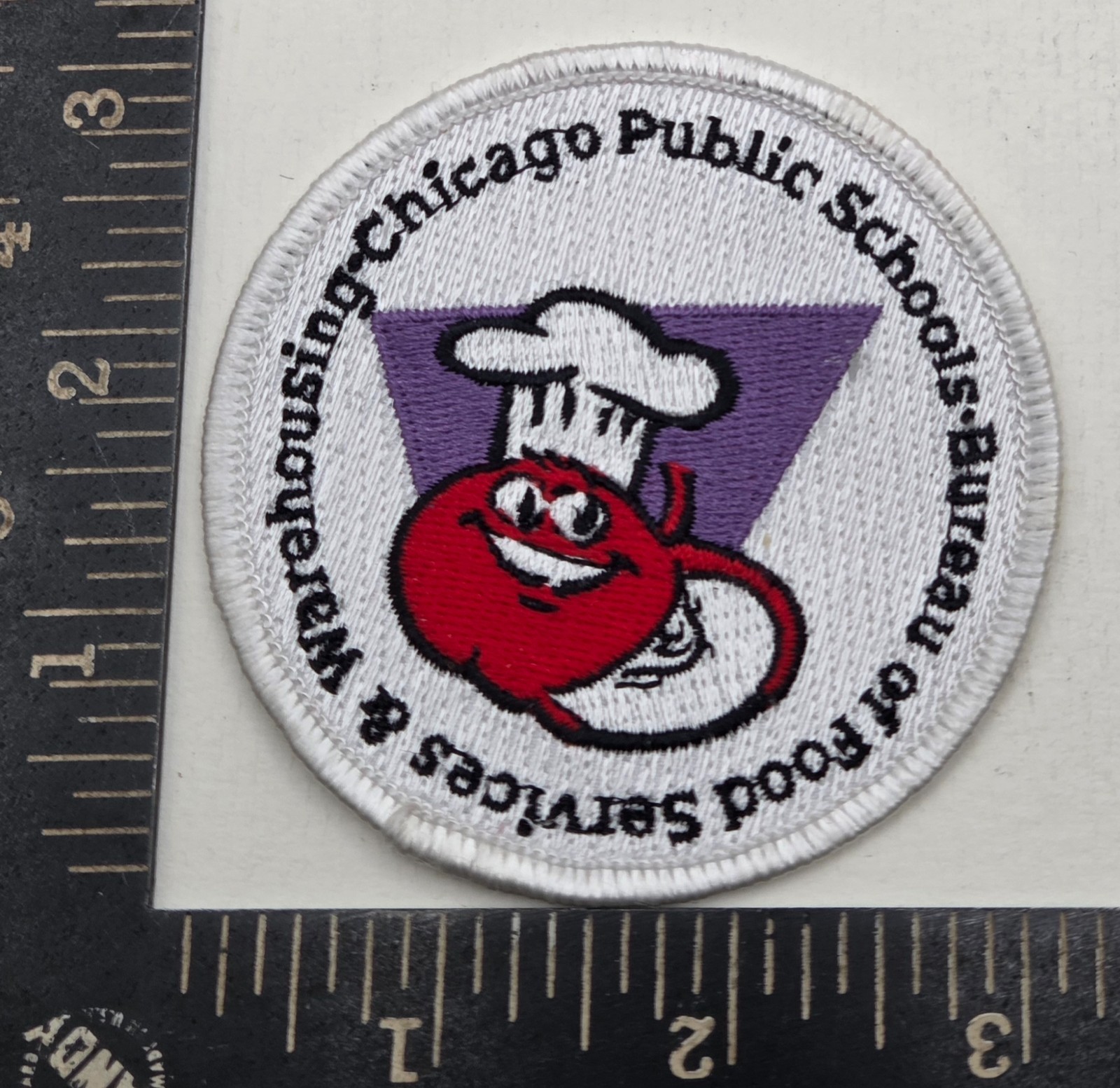 Chicago Public Schools' Bureau Of Food Services & Warehousing Patch Sew On