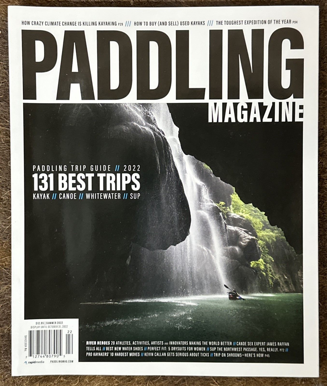 PADDLING MAGAZINE ISSUE 67 SUMMER 2022  131 BEST TRIPS