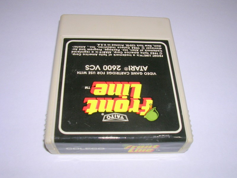 Front Line - Atari 2600 - Vintage Game Cartridge b