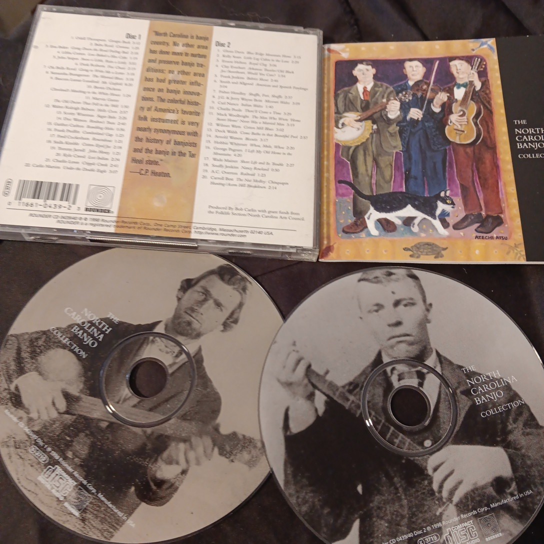 NORTH CAROLINA BANJO COLLECTION  CD "LIKE NEW"BRAND NEW CASE Restored  