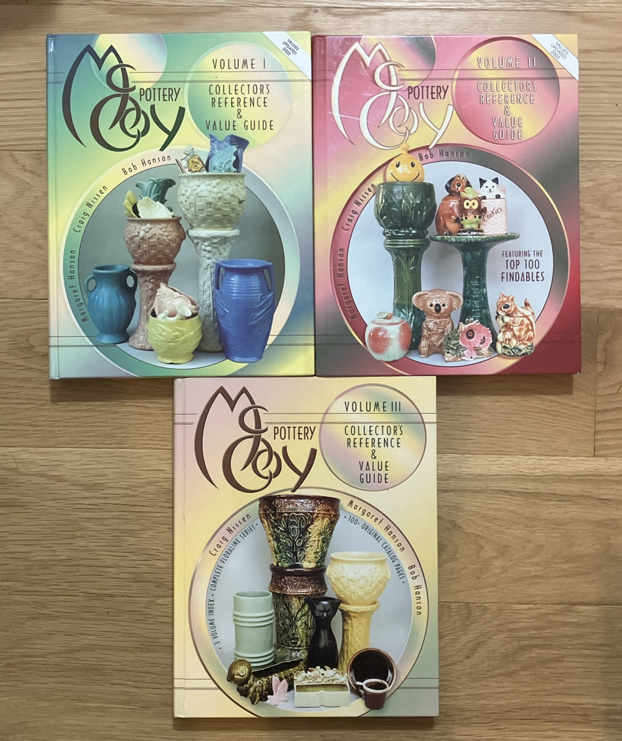 McCoy Pottery Collector’s Reference And Value Guide Volumes 1,2,3