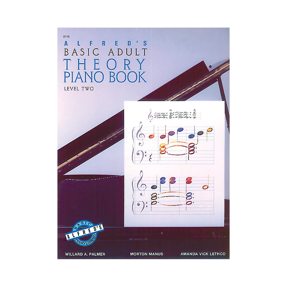 Alfred's Basic Adult Piano Course Theory Book 2